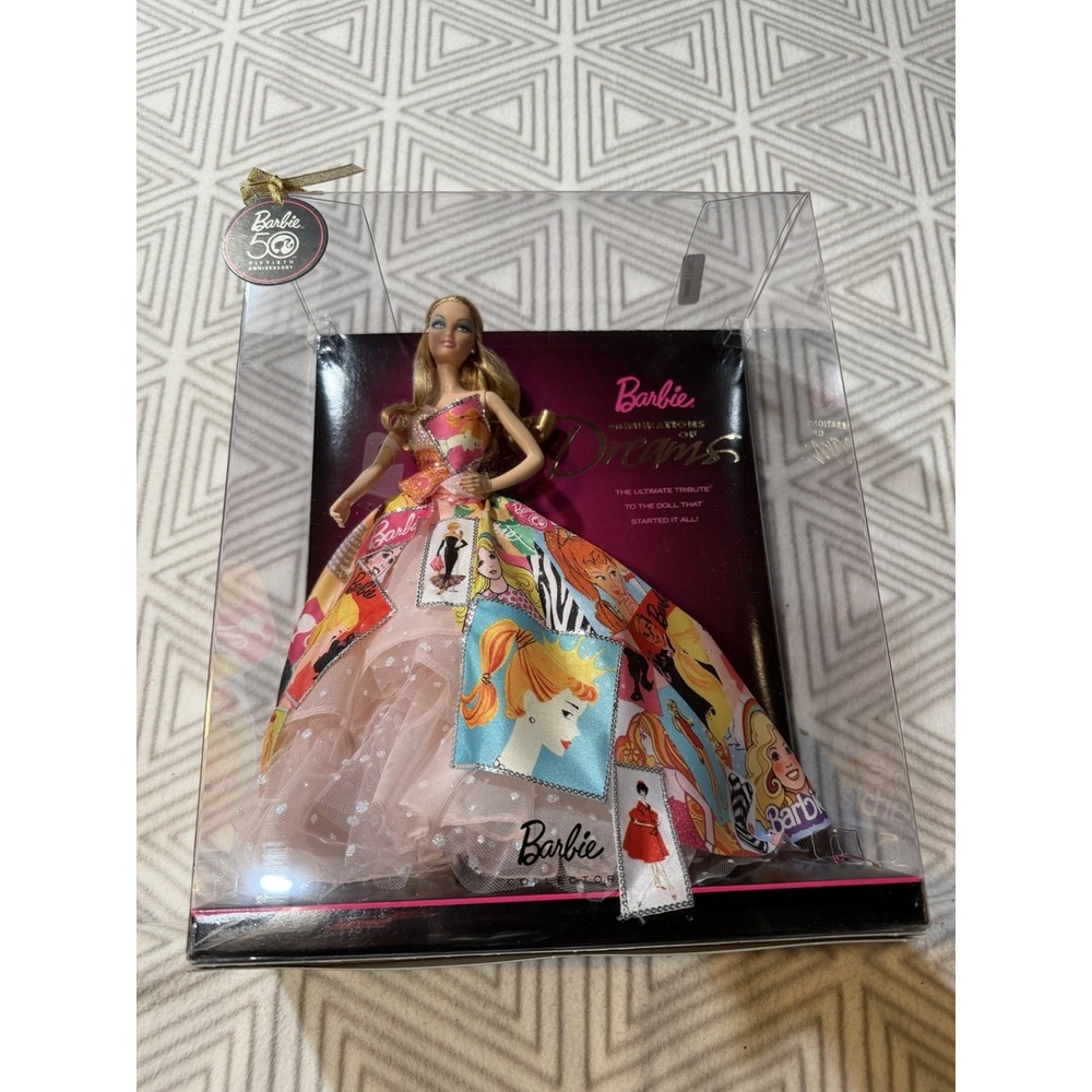 Barbie Generations of Dreams 50th Anniversary Collector Doll 2009 N6571 NRFB